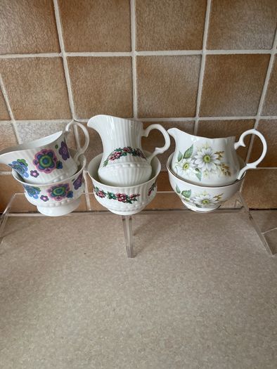 Selection Milk Jugs & Sugar Bowls