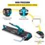 800 mm Tile Cutter Single Rail Manual Tile Cutter 3/5 in Cap w/Precise Laser Positioning Manual Tile Cutter Tools for Precision Cutting Image 3