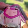 Newbridge Silver Leather Bag with Matching Keychain Image 7