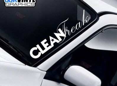 Clean Freak Decal Sticker