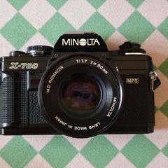 Minolta X-700 + MD Rokkor 50mm f/1.7 Serviced & Ready to Use Film Camera