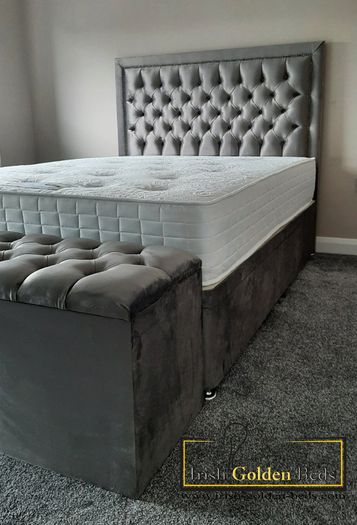 ottoman lift up bed frame and headboard