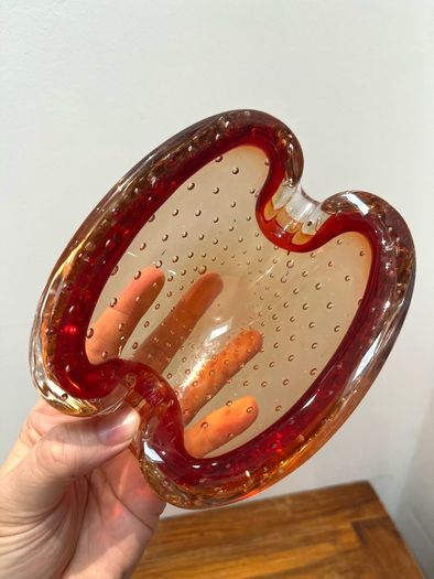 Art Glass Murano Style Bowl