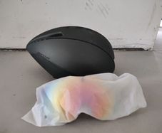 Aero bike helmet