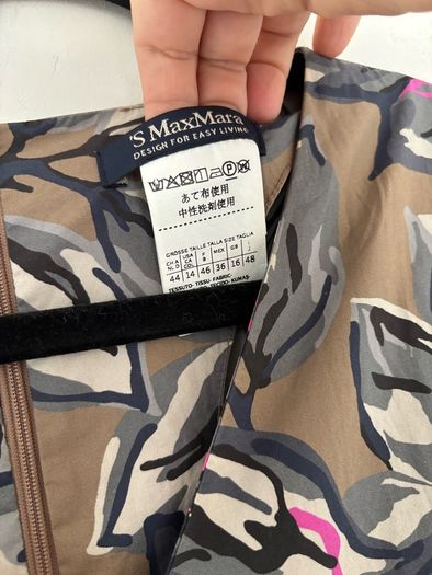 Max Mara floral printed midi dress