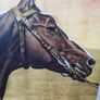 Vintage 2 PRINTs of 2 Horses Punch Image 9