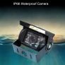 7'' Rear View Mirror Monitor+18IR LEDs Backup Camera Kit 10m for Trailer Caravan Image 3