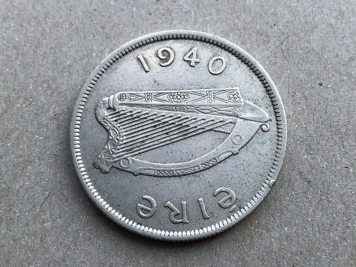 Irish Silver Half Crown