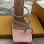 Simmi London pink square toe block heels Image 4