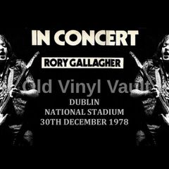 Rory Gallagher concert poster Dublin National Stadium 1978 New A3 size repro