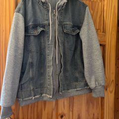Hooded Denim Jacket
