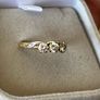 18k Engagement ring Image 3