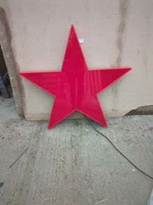 Red Star Led Light Box