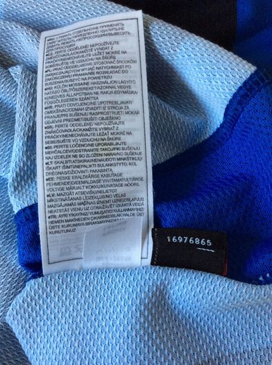 Inter Milan Jersey. Season 2006/2007. Official Nike Home Jersey. Authentic Original From 2006. Not A Modern Day Remake.