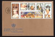 2003 Isle of Man 50th Anniversary of Coronation of Queen Elizabeth II Commemorative Stamps First Day Cover (FDC)