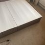 King size bed frame and headboard Image 2