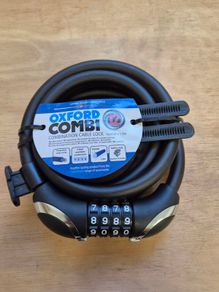 Oxford Combination Cable Lock (brand new)