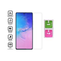 For Samsung Galaxy Note 10 Lite Tempered Glass Screen Protector Case Friendly - FHT21SMTG