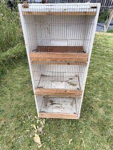 Wooden Bird Cage