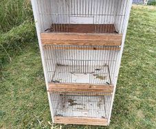Wooden Bird Cage