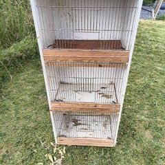 Wooden Bird Cage
