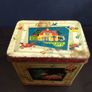 Funky Atomic Mid-Century Modern 1950's Small Tin Tea Caddy, with a Funky and Rare Graphic Design - MCM/50s Display! Props for Stage and Screen! Image 6