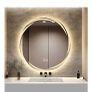 Round Bathroom Mirror 80cm Image 2
