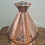 Stunning Antique Victorian 2-Gallon Copper Haystack Measure Image 2