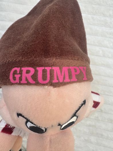 Disney Snow White & The Seven Dwarfs Grumpy  Approx. 14 in Night Shirt Used Please see photos