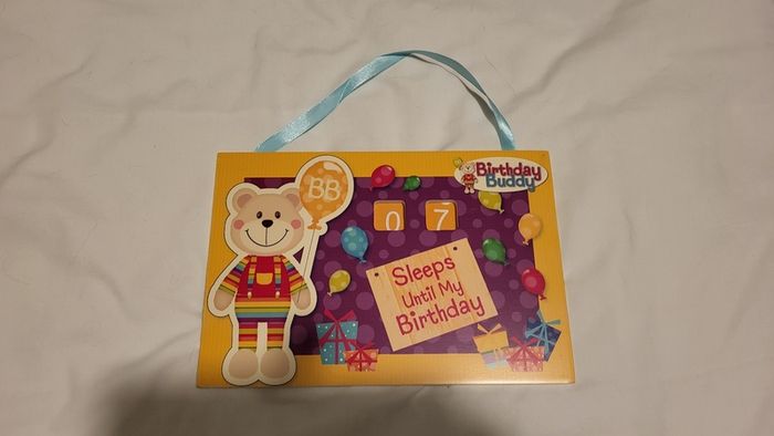 Birthday Countdown Sign