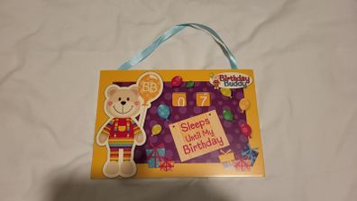 Birthday Countdown Sign