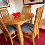 Dining table and 4 chairs Image 4