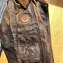 Ralph Lauren Iconic G-1 Bomb Leather Jacket Image 4
