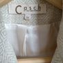 short spring elegant jacket boutique Danish designer Gro Abrahamsson size S 36 cream beige Image 4