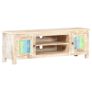 TV Cabinet 120x30x40 cm Rough Acacia Wood Image 7