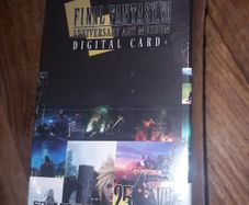 Final Fantasy 7 anniversary trading cards