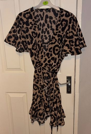 Shein leopard dress size L