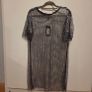 NEW Black sequin see through the mini dress, SIZE 12 Image 2