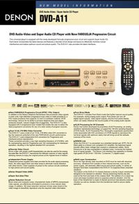 Denon Dvd-a11