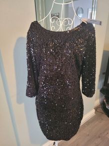 bnwt sequin boohoo dress