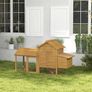 Small Chicken Coop with Run & Nesting Box Image 10