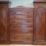 William IV Solid Mahogany Compactum Wardrobe Image 2