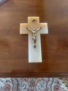 Marble crufix from the 60s
