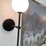 Contemporary Elegant Wall lights. Set of Two. As new. Image 3