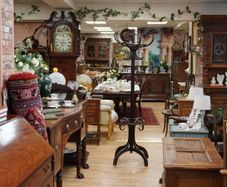 Antique Viennese Bentwood Coat & Hat Stand