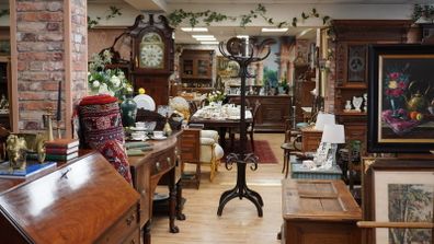 Antique Viennese Bentwood Coat & Hat Stand