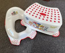 Paw patrol toilet seat and stool