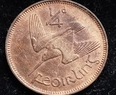 Ireland - 1933 - Farthing - AU - KM.1 - [2788]