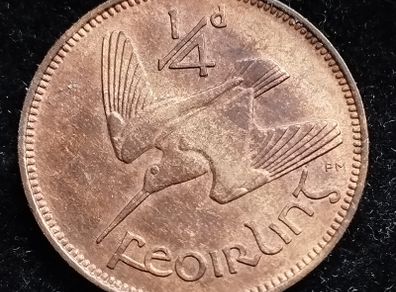 Ireland - 1933 - Farthing - AU - KM.1 - [2788]