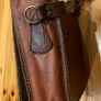 Beautiful  Brown Leather Satchel Image 4